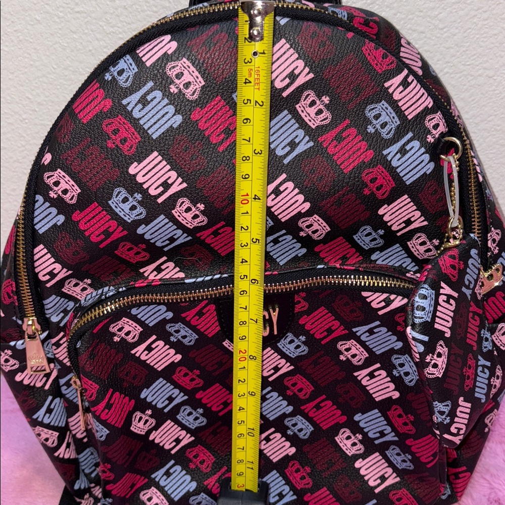 NWT Juicy Couture JC Royal Sport Backpack Multilogo - Picture 6 of 8